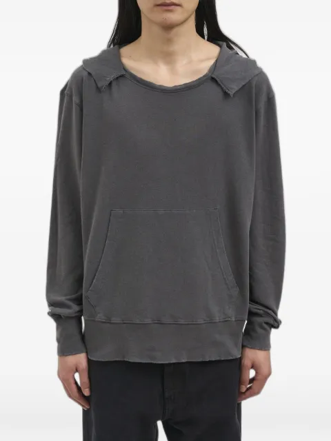 OUR LEGACY Relic raw-cut pouch-pocket hoodie