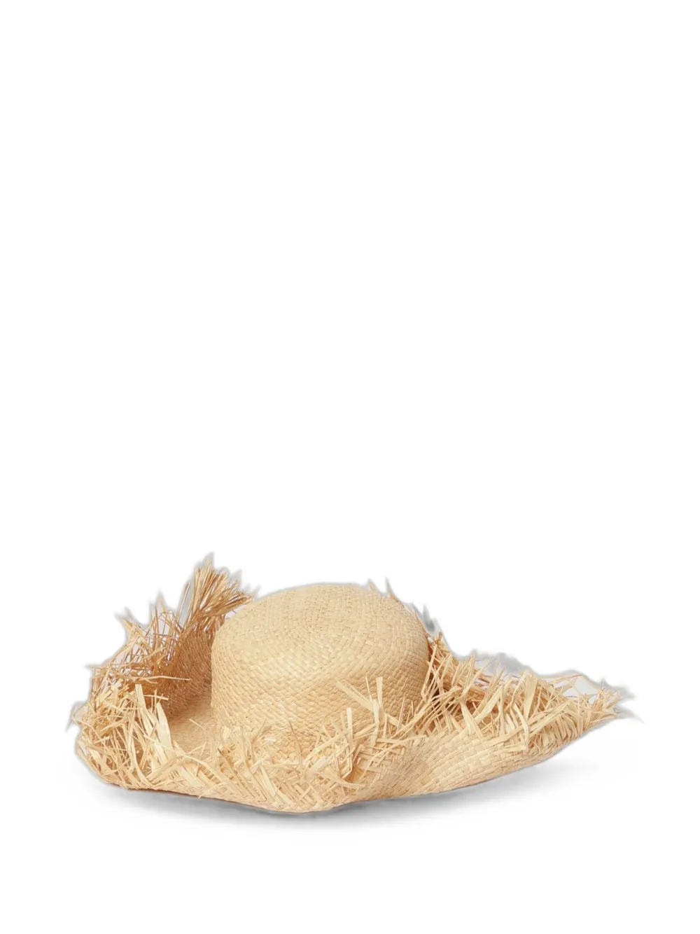 Emporio Armani frayed hat - Toni neutri