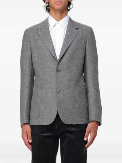 Emporio Armani single-breasted notch-lapels blazer