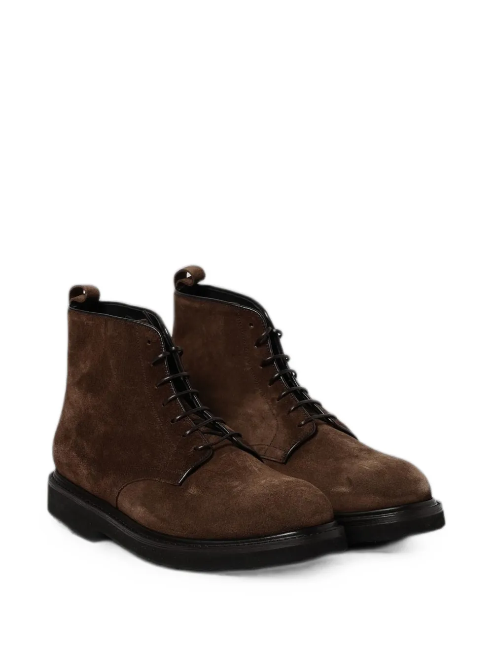 Premiata lace-up suede ankle boots Bruin