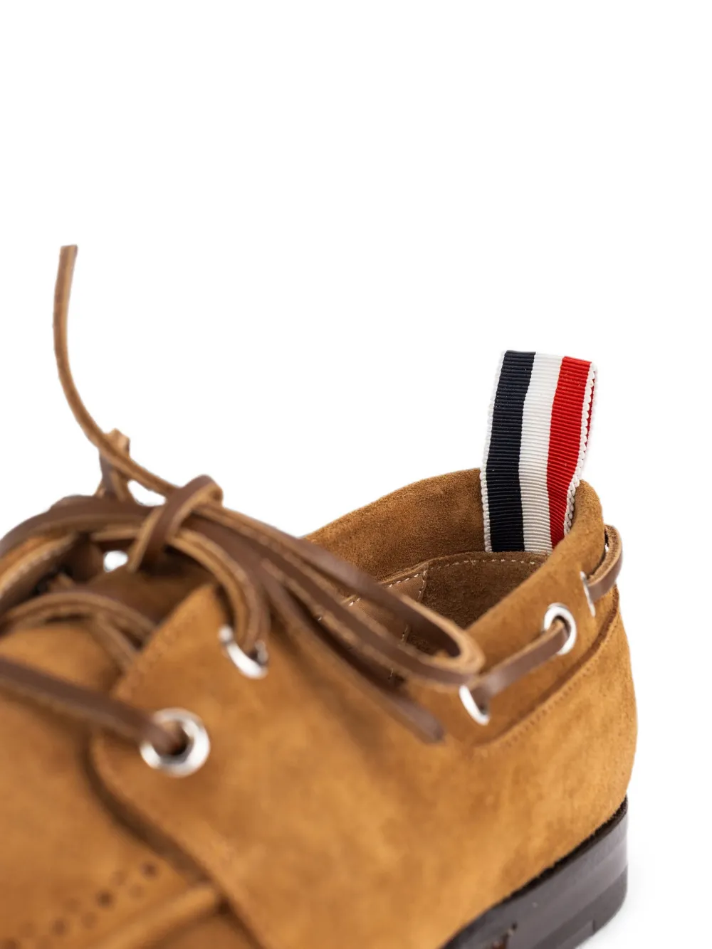 Thom Browne suede boat shoes Bruin