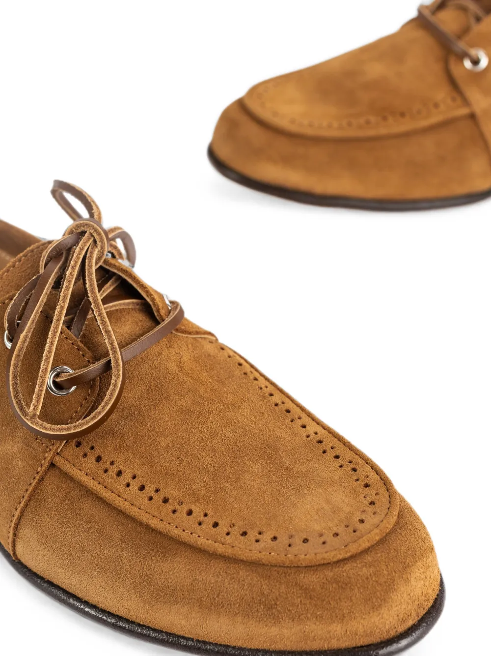 Thom Browne suede boat shoes Bruin