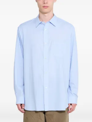 Ssstein Oversized regular-collar Shirt | Blue | FARFETCH PL