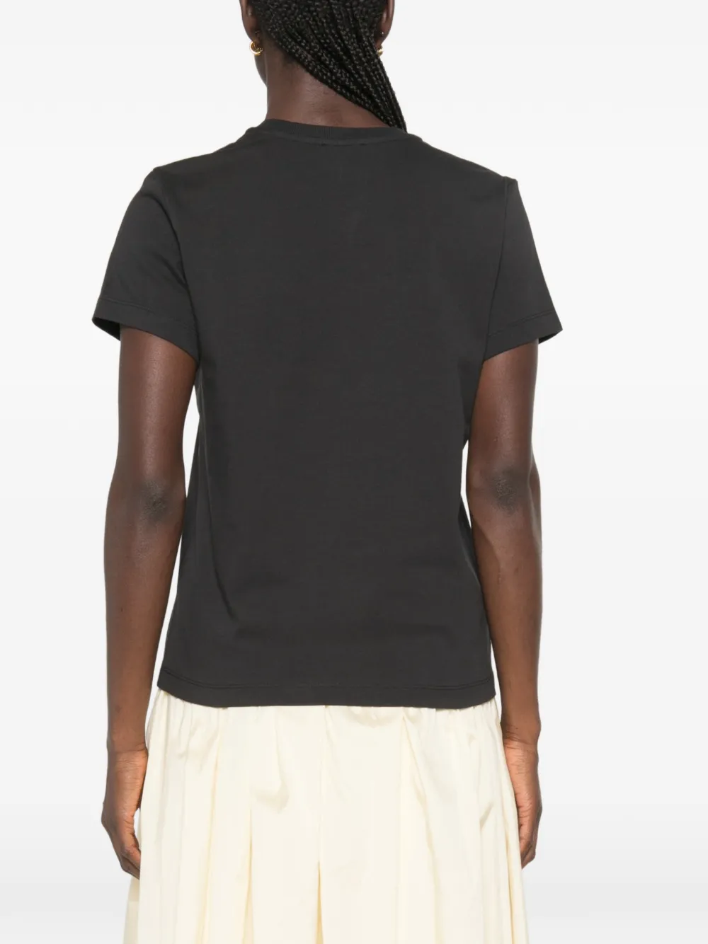 A.P.C. T-shirt met logoprint Zwart