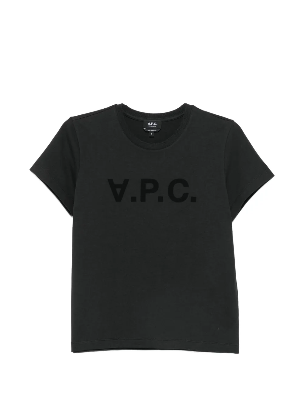 A.P.C. logo-print T-shirt - Nero