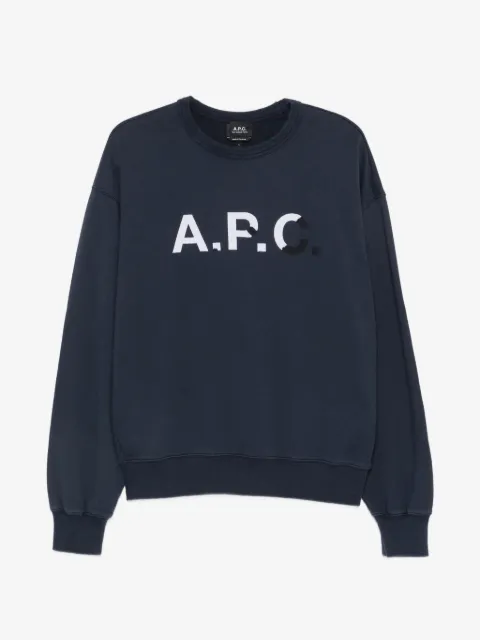 A.P.C. logo-print sweatshirt