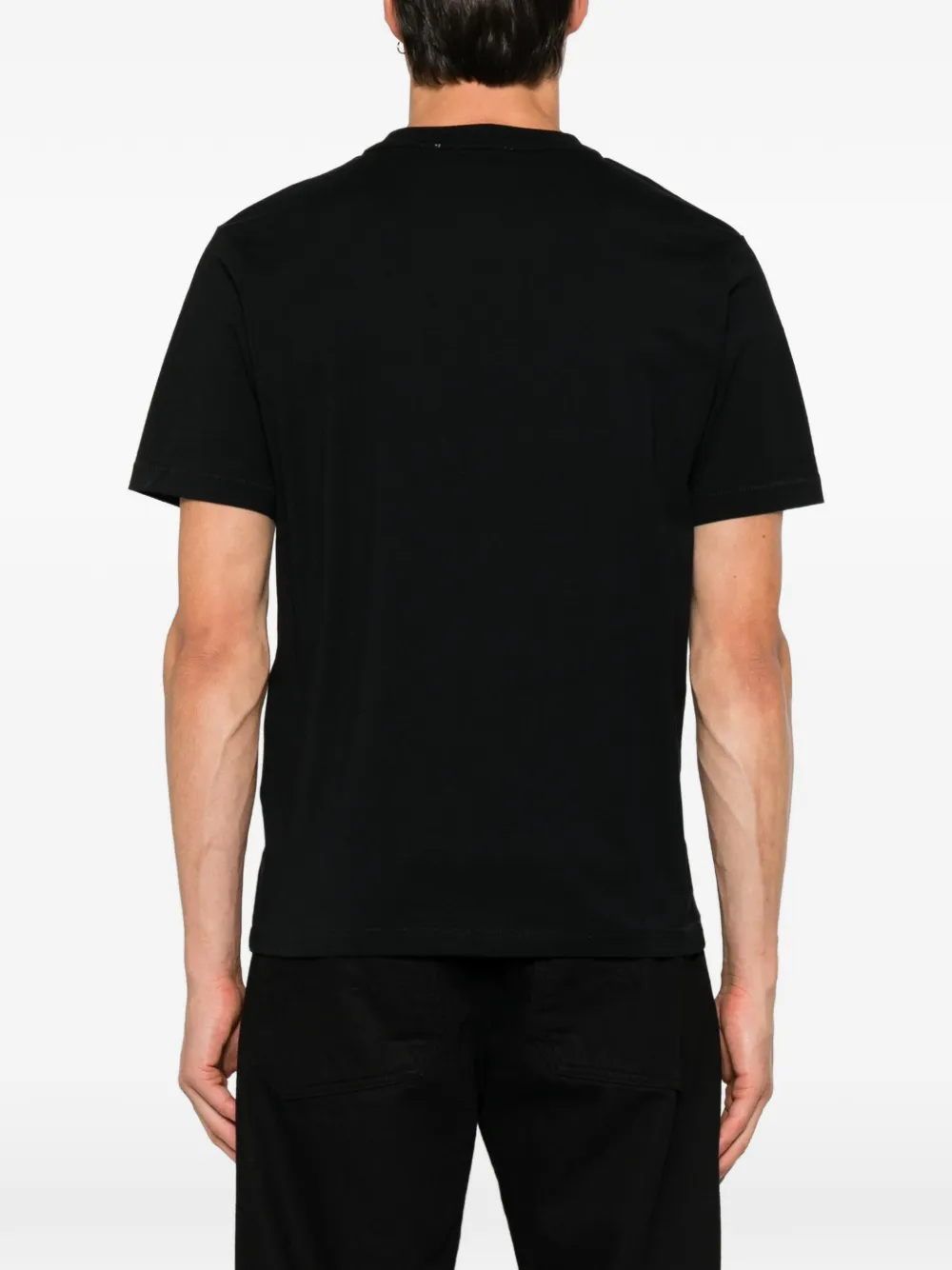 Off-White T-shirt met logoprint Zwart