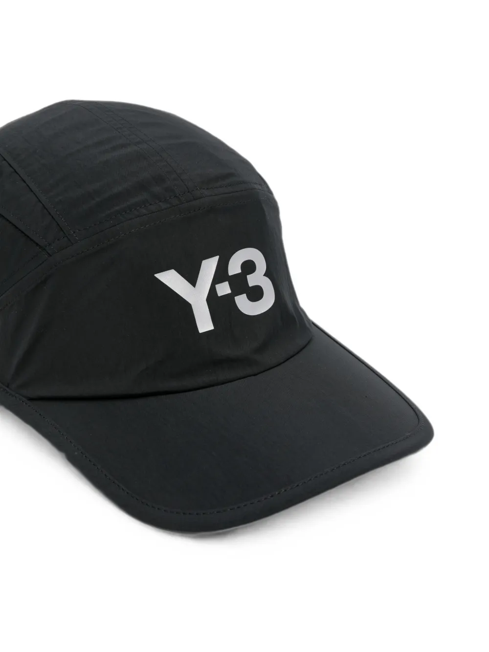 Y-3 Honkbalpet met logoprint Zwart