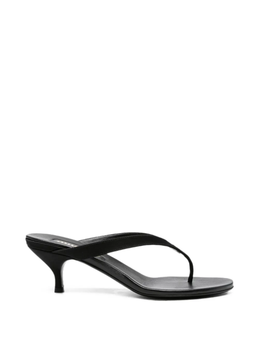 Miu Miu thong-strap kitten-heel sandals - Schwarz