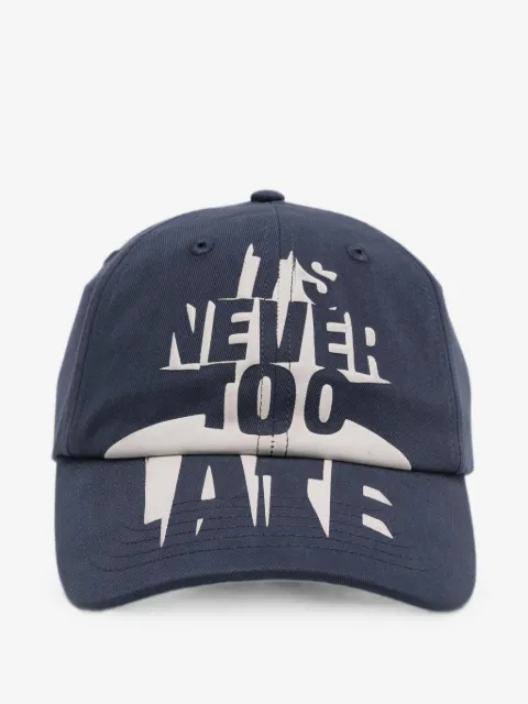 KAP Company slogan-print cap