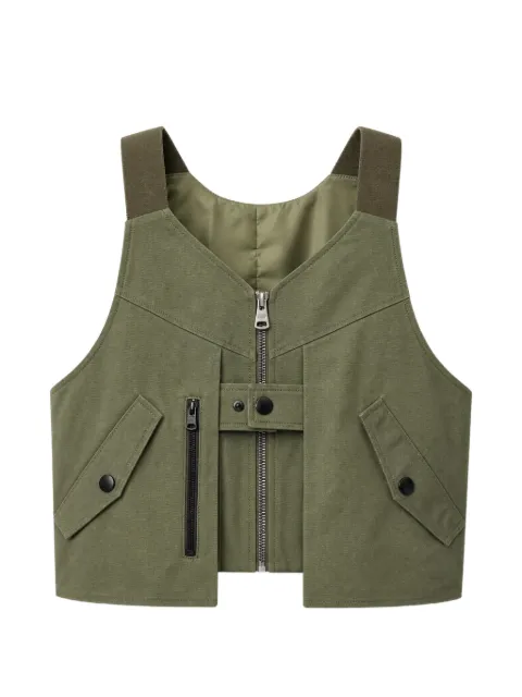 Andersson Bell zip-up panelled vest