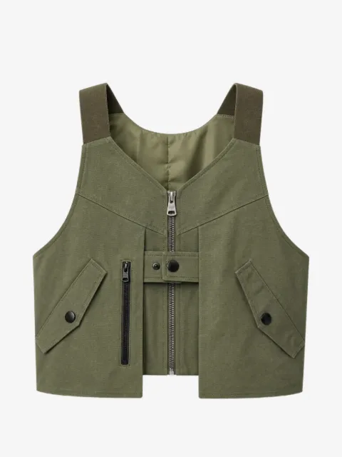 Andersson Bell zip-up panelled vest