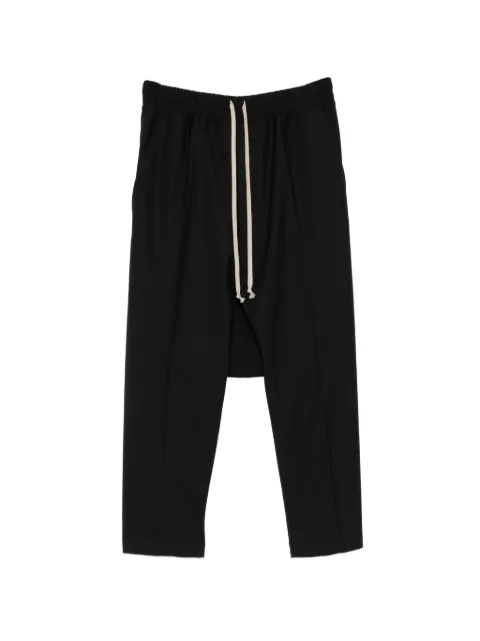 Rick Owens drawstring dropped-crotch trousers