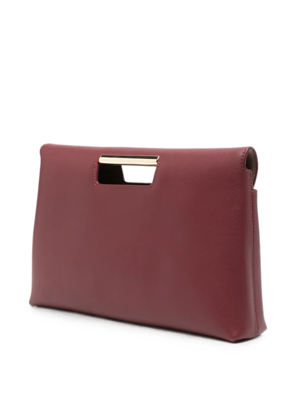 Furla Clutch met gegraveerd logo Rood