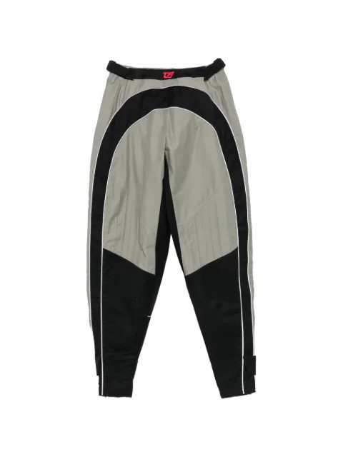 The Attico logo-patch trousers