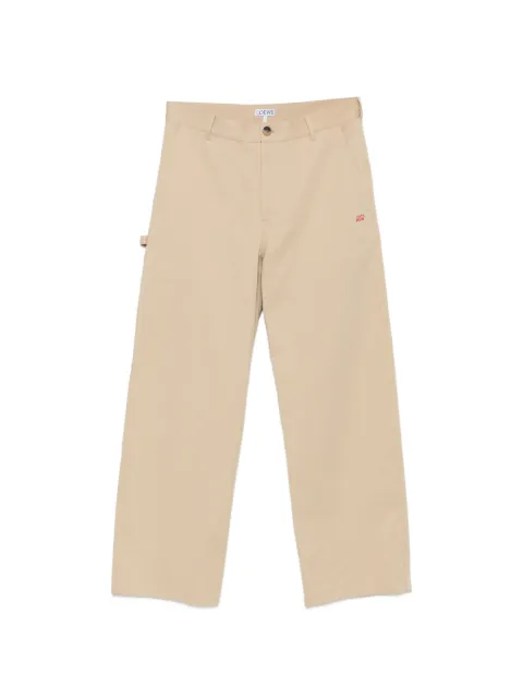 LOEWE logo-embroidered trousers
