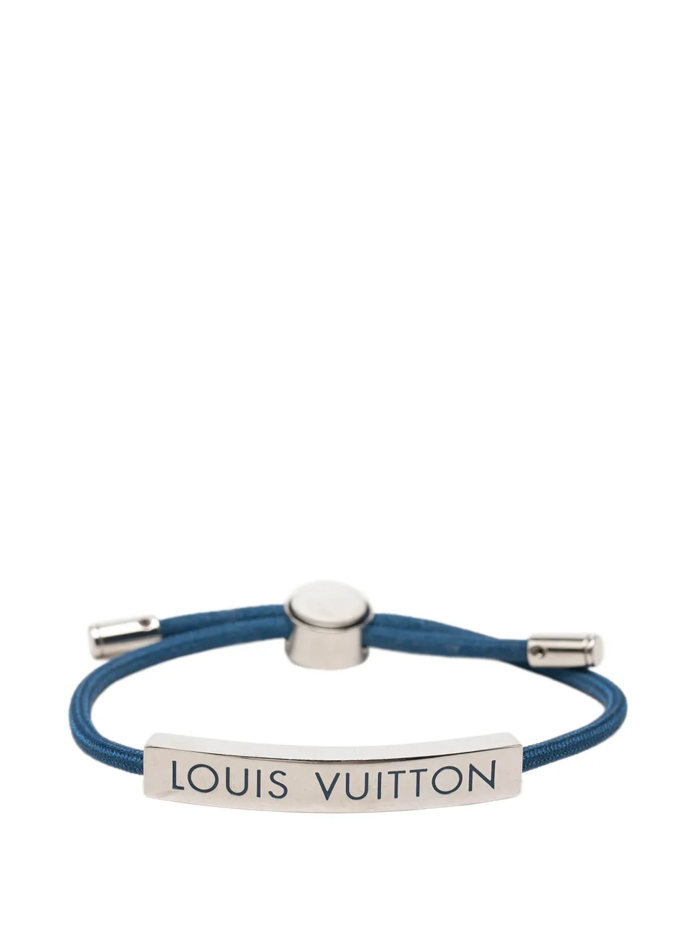 Louis Vuitton Pre-Owned Bracciale LV Space in nylon e ottone 2022 - Blu
