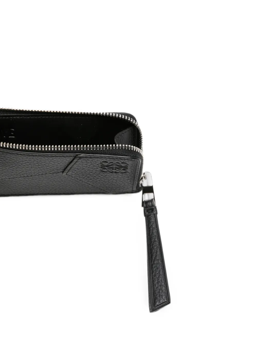 LOEWE Puzzle leren pasjeshouder Zwart