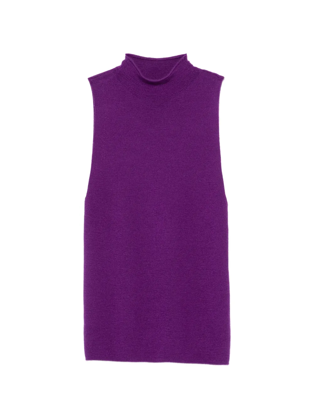 BOMPARD plain-knit sleeveless top - Viola