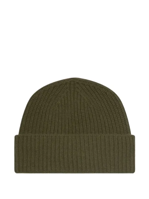 BOMPARD Axel ribbed-knit cashmere beanie hat