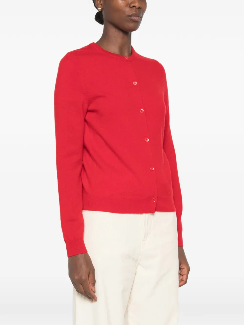 BOMPARD Vest met ronde hals Rood
