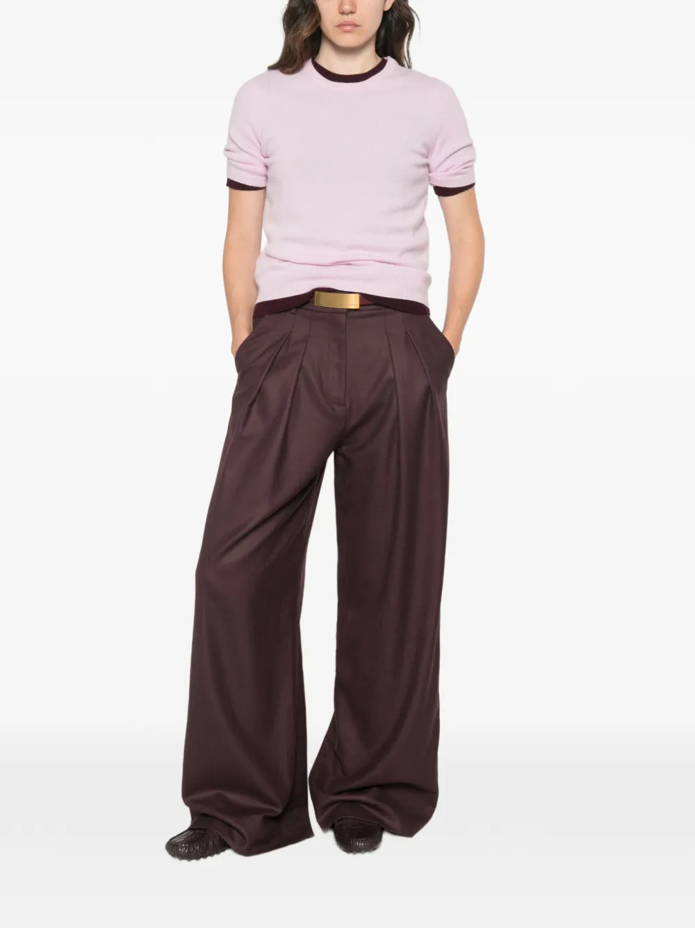 BOMPARD Kasjmier trui Roze