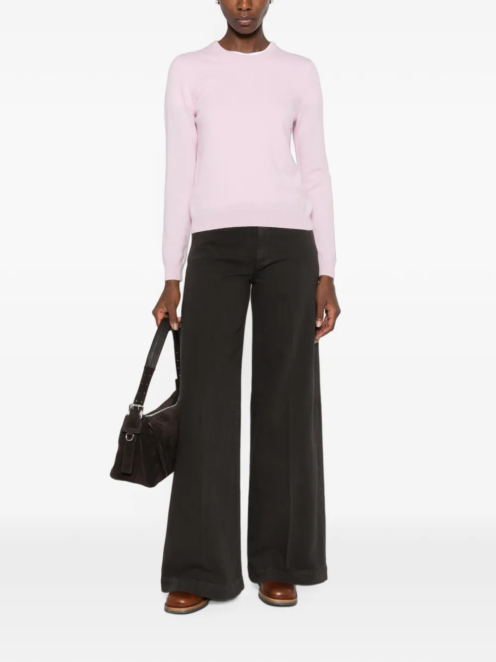 BOMPARD Trui met ronde hals Roze