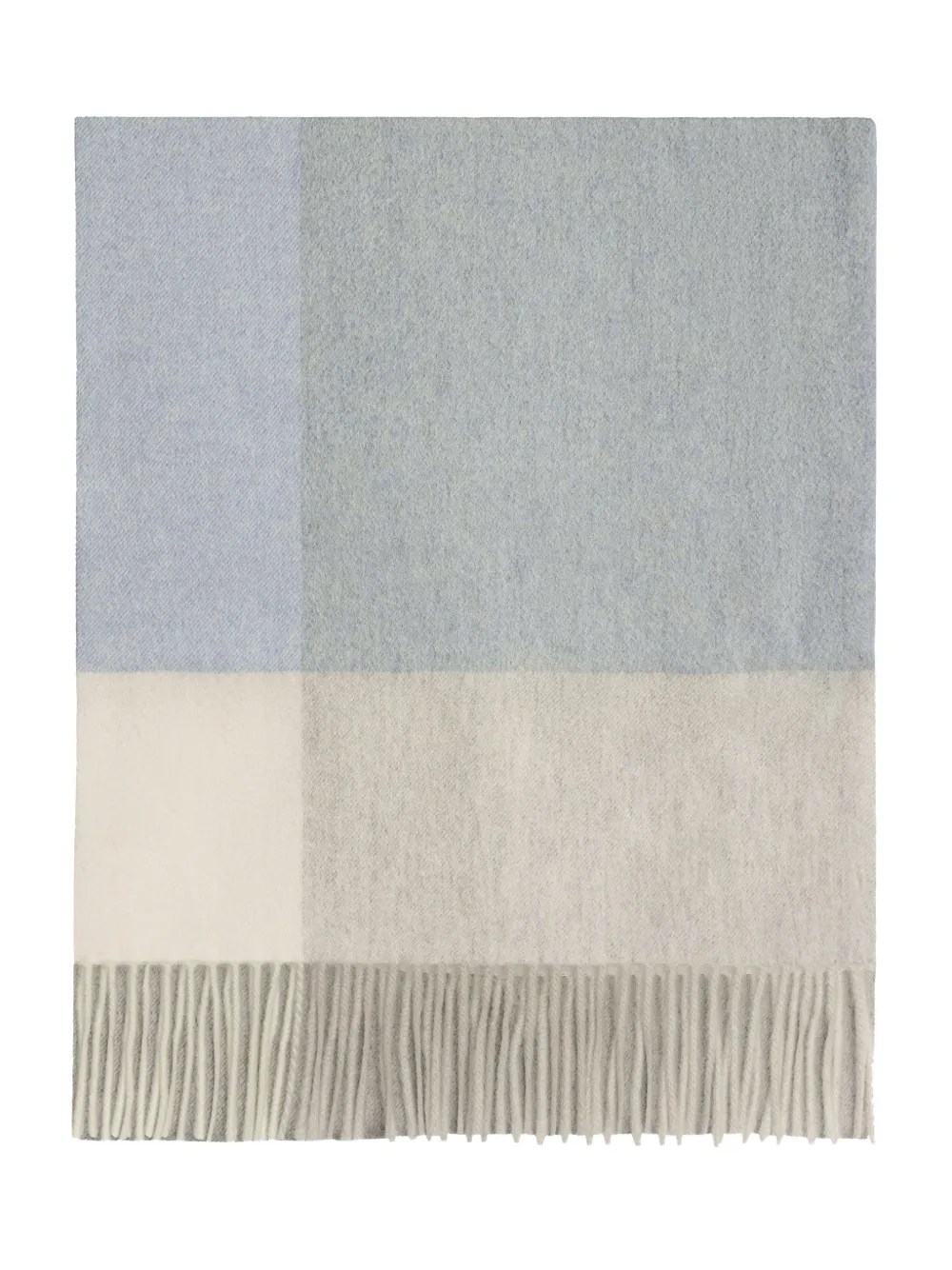 BOMPARD Sjaal met tartan ruit Blauw