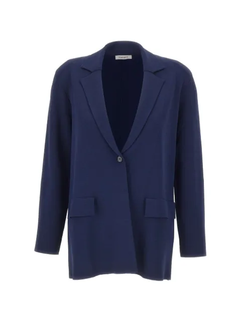 Kangra Milano-stitch single-breasted blazer