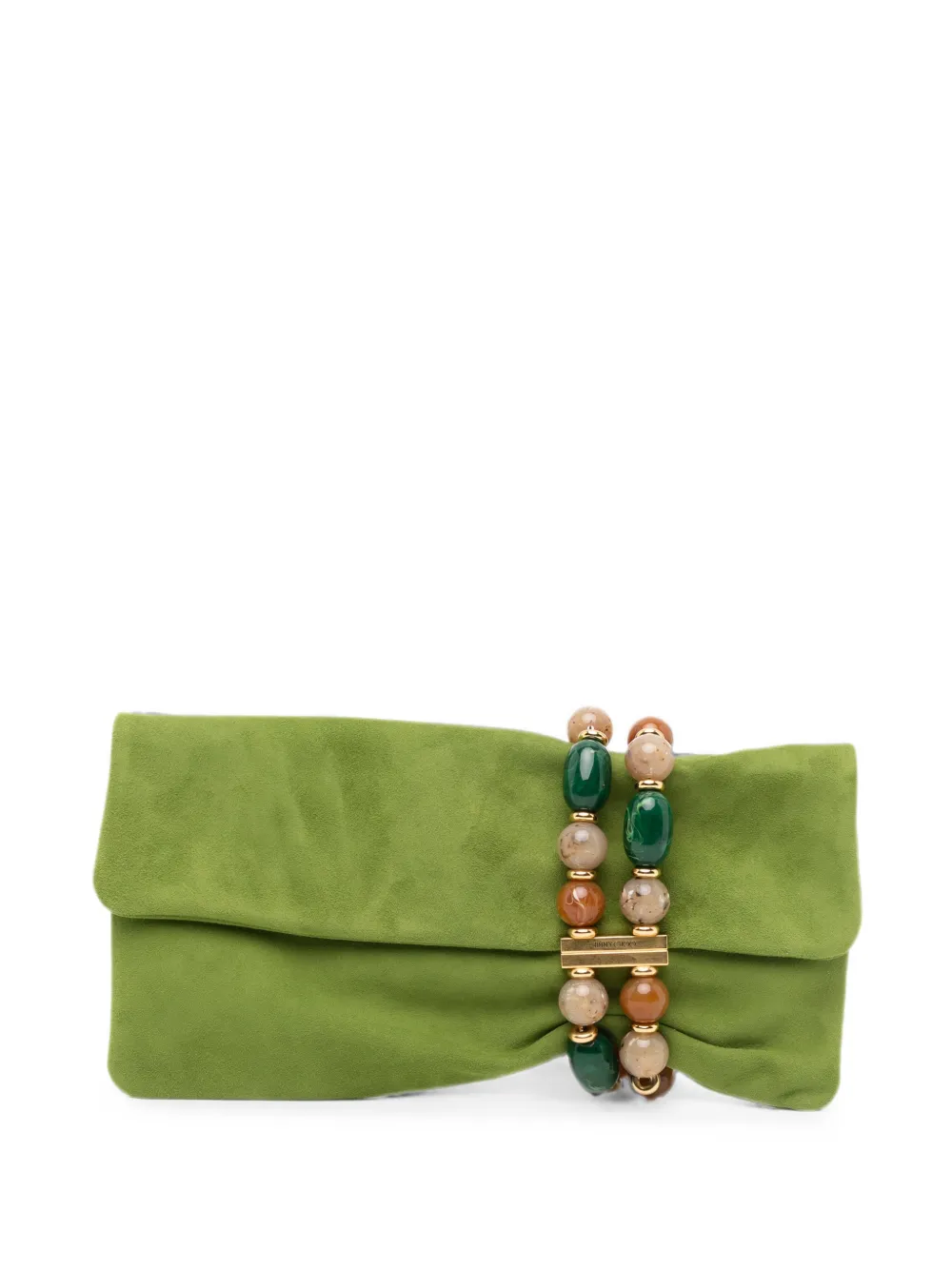 Jimmy Choo Zandra clutch bag - Green