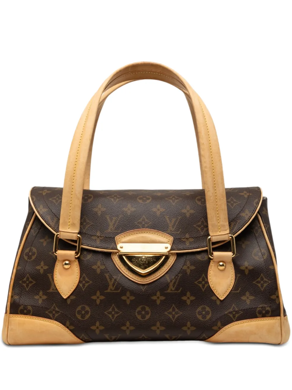Louis Vuitton Pre-Owned 2008 Monogram Beverly GM Schultertasche - Braun