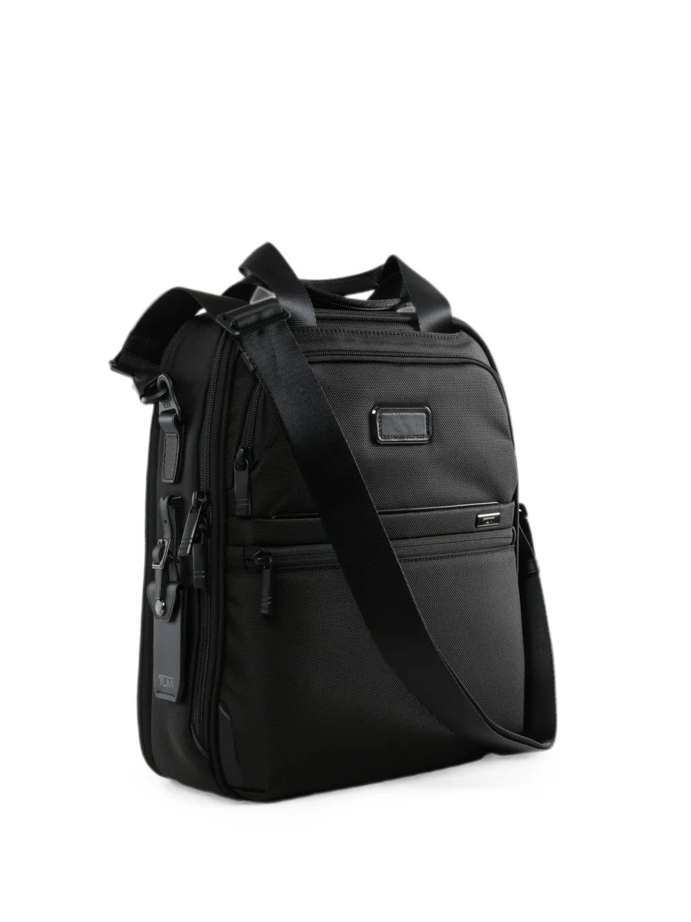 Tumi Boarding logo-plaque shoulder bag - Schwarz