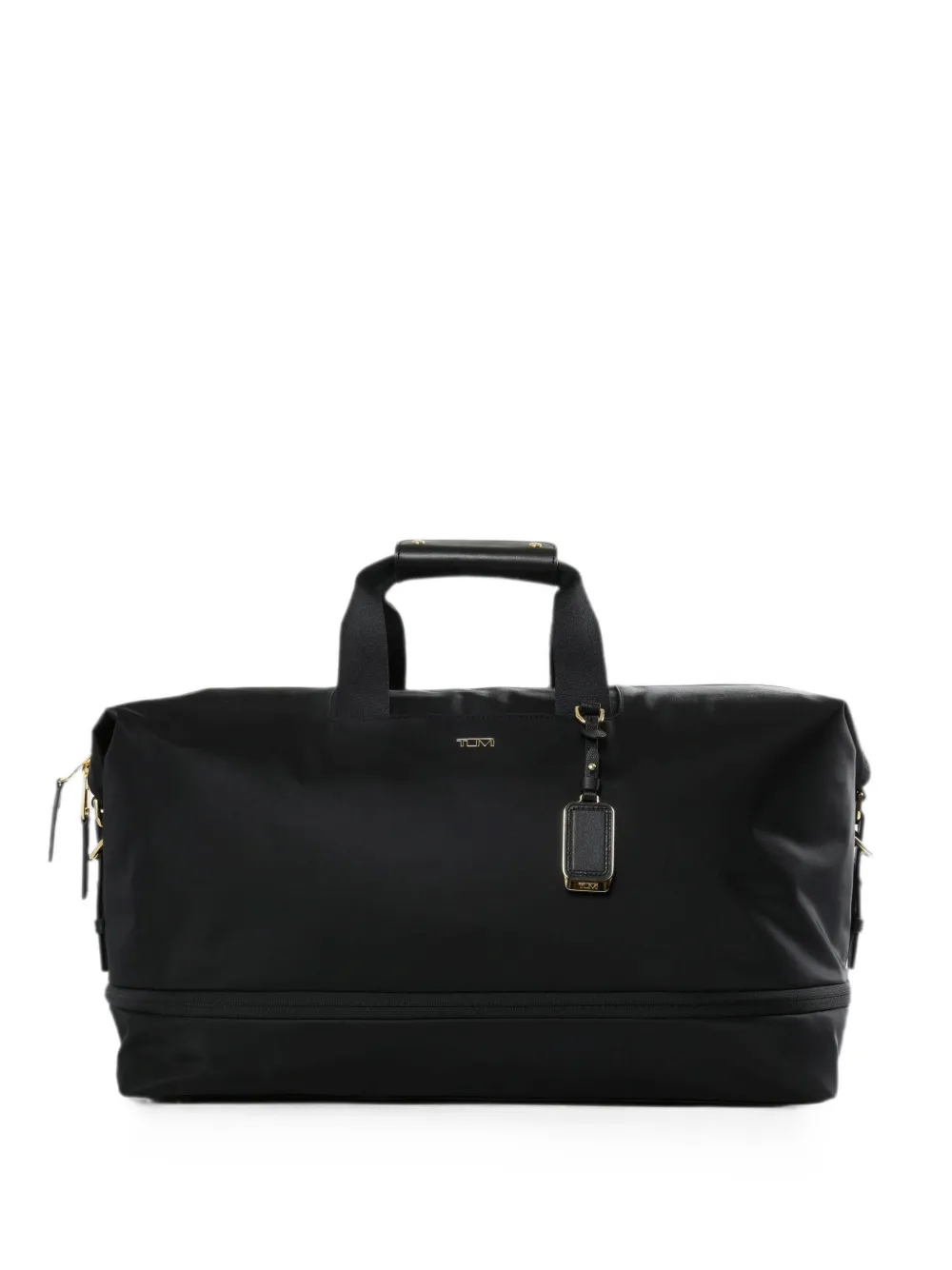Tumi logo-plaque holdall - Nero