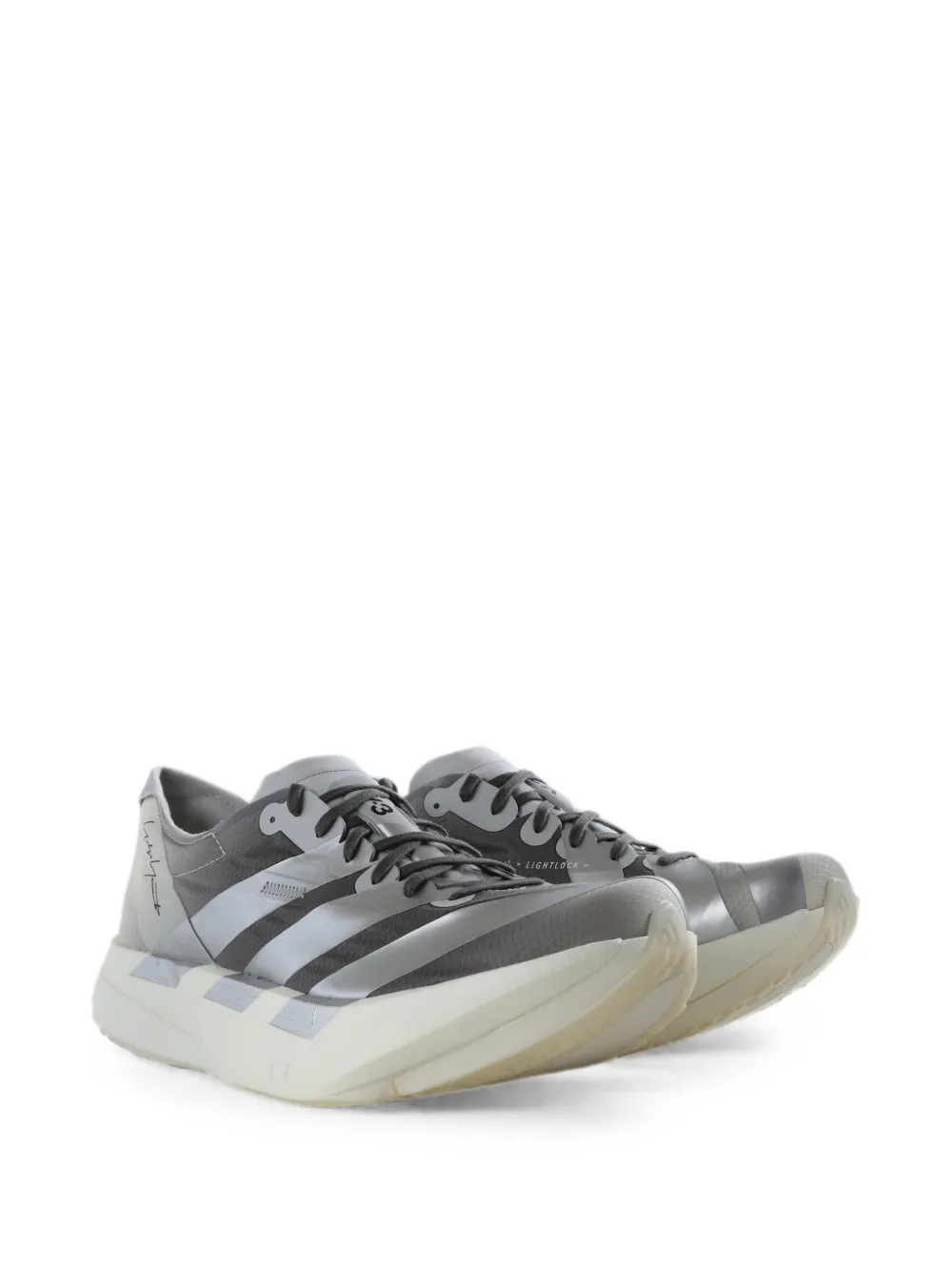 Y-3 Adios Pro 4 lace-up sneakers Grijs
