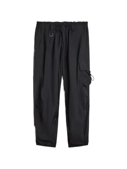 Y-3 side-stripe wide-leg track pants