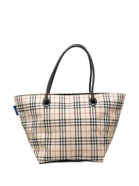 Burberry Pre-Owned bolso shopper de lona House Check 2000-2017
