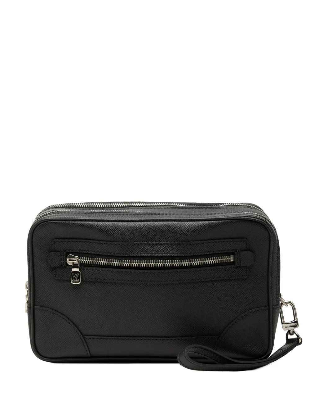 Louis Vuitton Pre-Owned Clutch Neo Pavel in pelle Taiga 2007 - Nero
