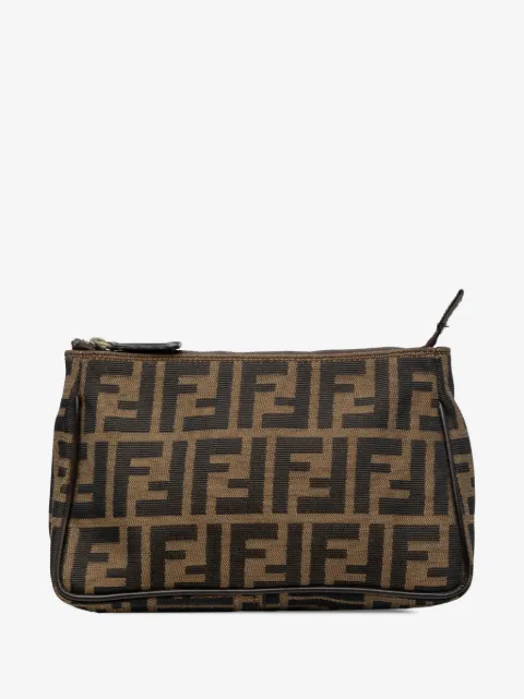 Fendi Pre-Owned bolsa de mano Zucca Canvas 2010-2026