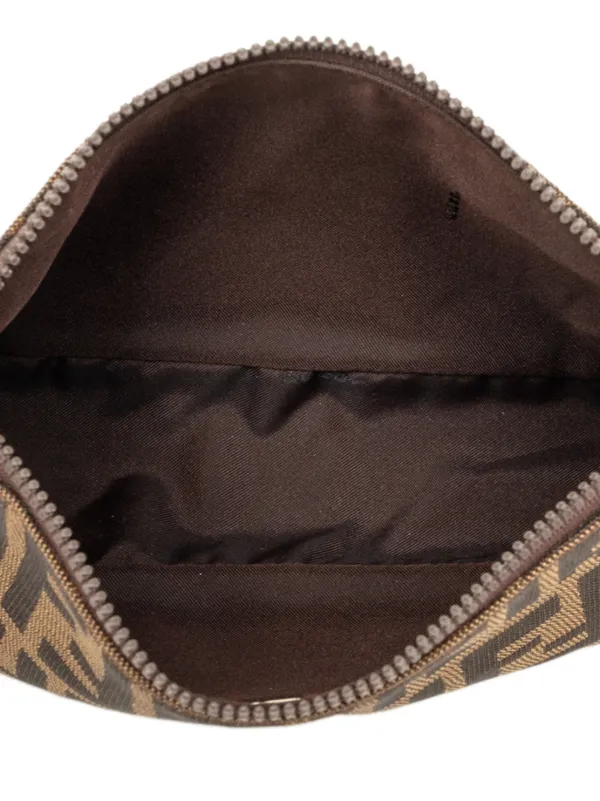 Fendi Pre-Owned 2010-2026 ズッカキャンバス クラッチバッグ 