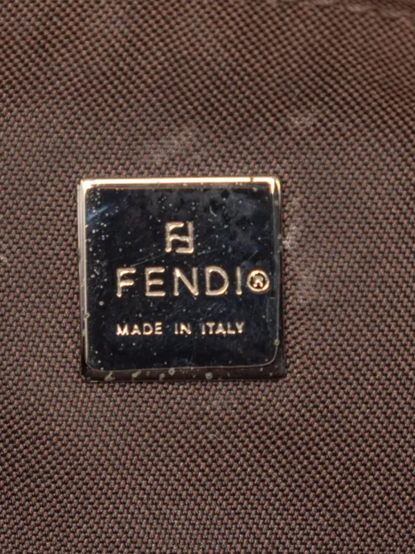 Fendi Pre-Owned 2010-2026 ズッカキャンバス クラッチバッグ 