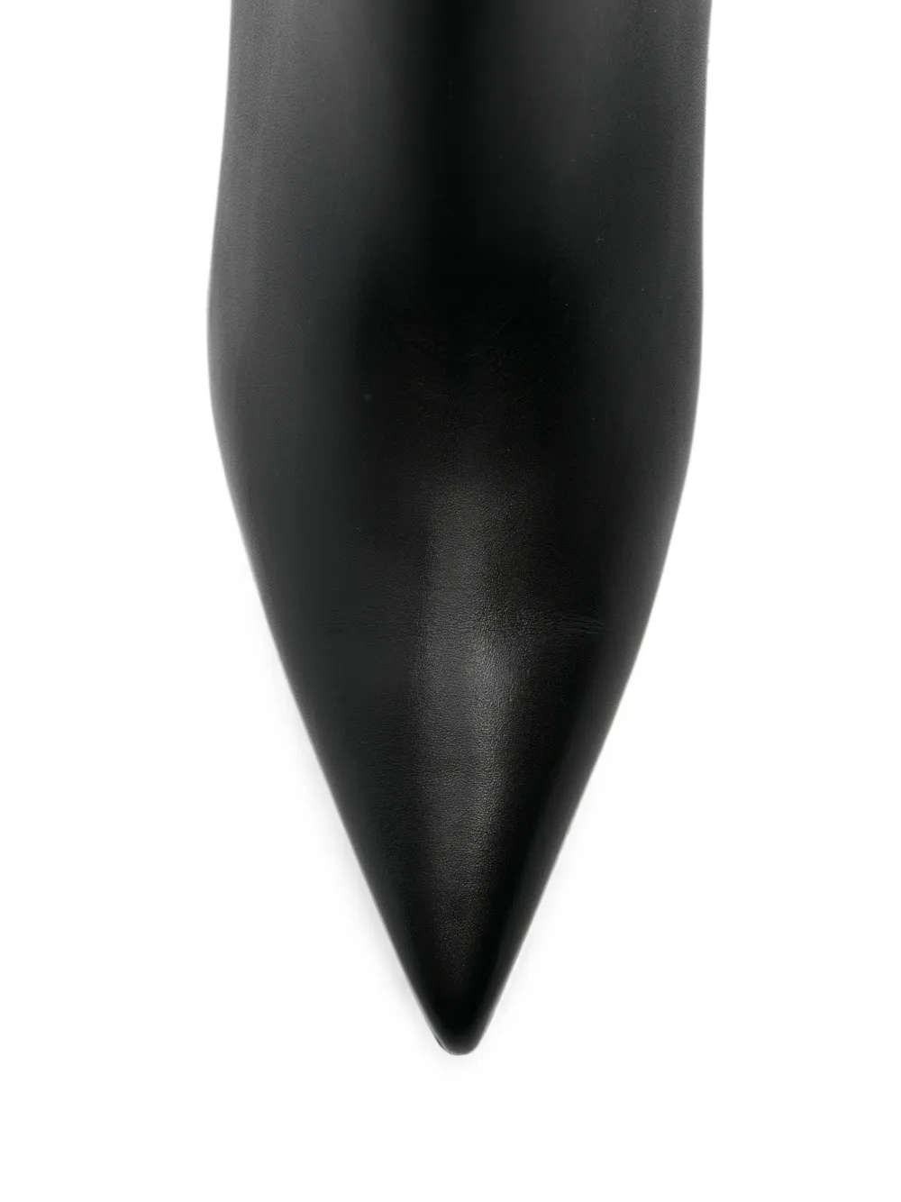 The Attico Cheope sculptural-wedge ankle boots Zwart