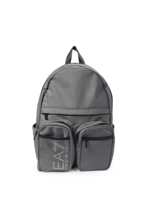 Ea7 Emporio Armani logo-detail multi-pocket backpack