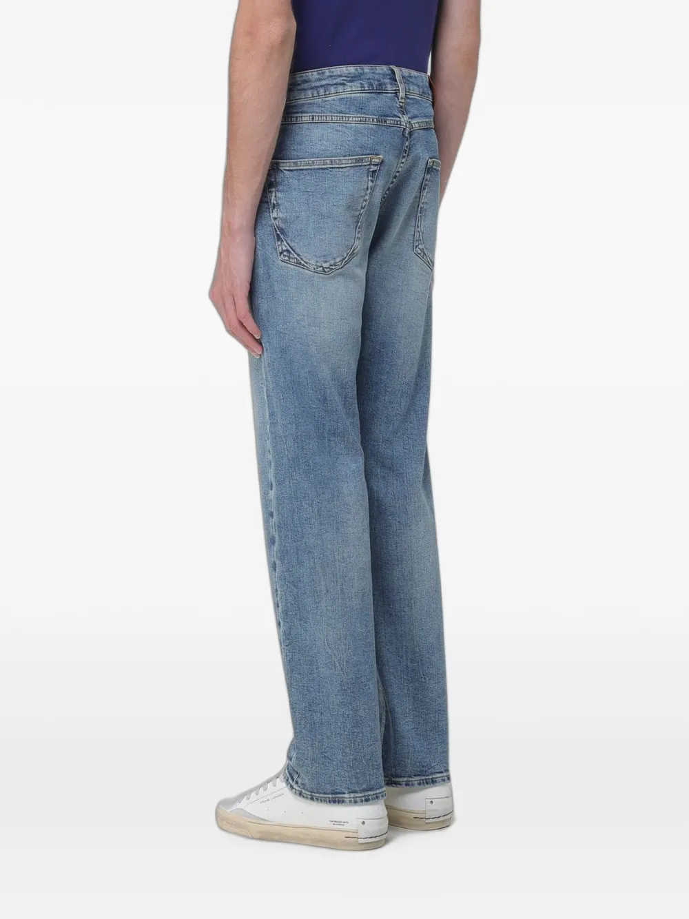 Blauer Nevada straight jeans Blauw