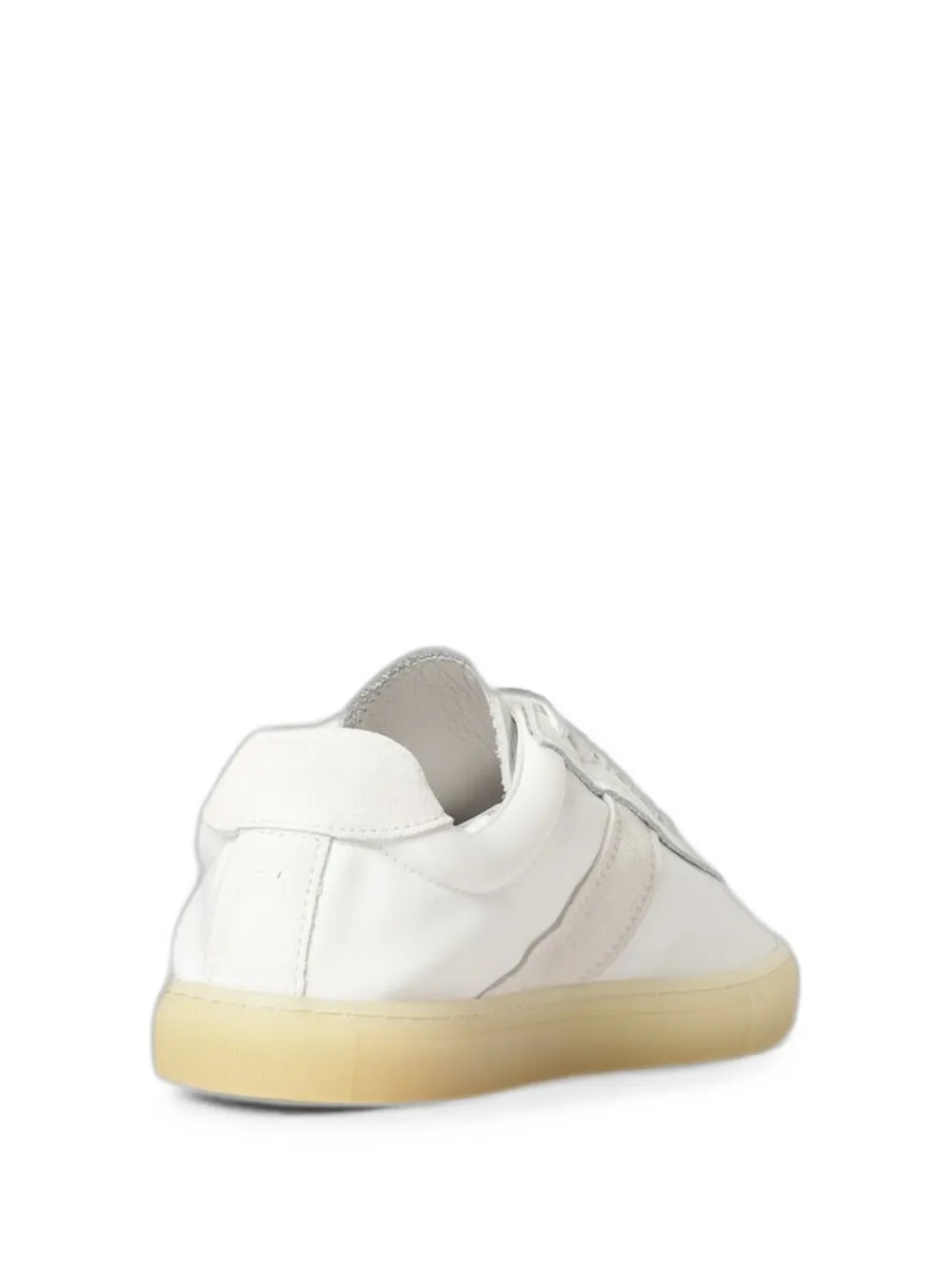 Copenhagen panelled leather sneakers Wit