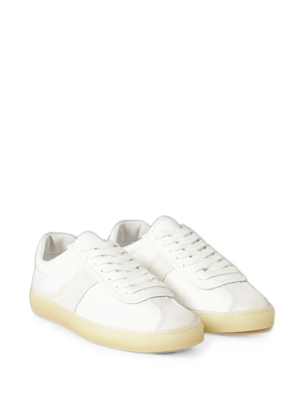 Copenhagen panelled leather sneakers Wit