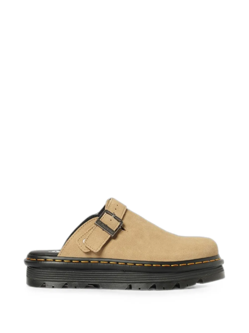 Dr Martens Zebzag suede mules Beige