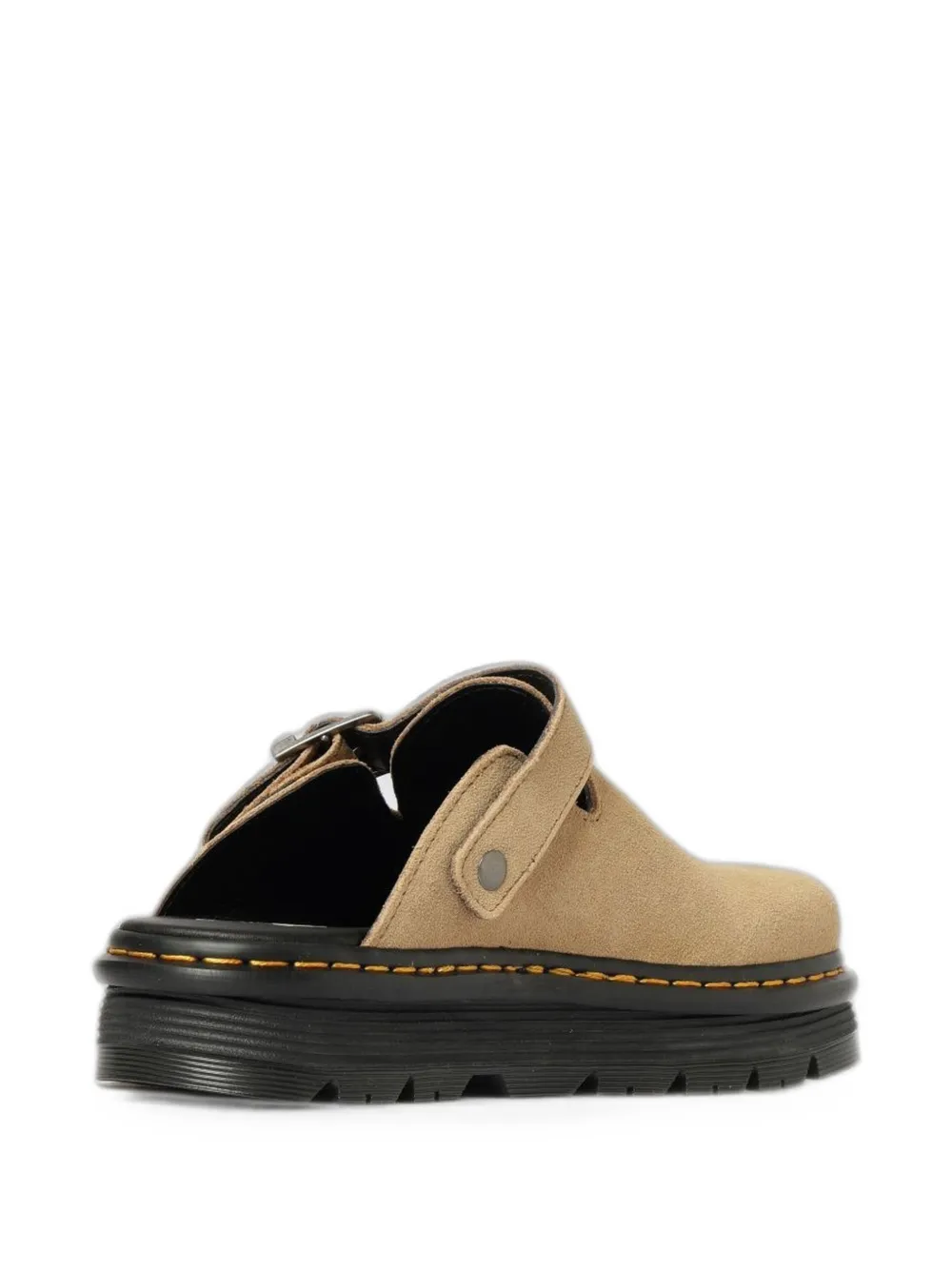 Dr Martens Zebzag suede mules Beige