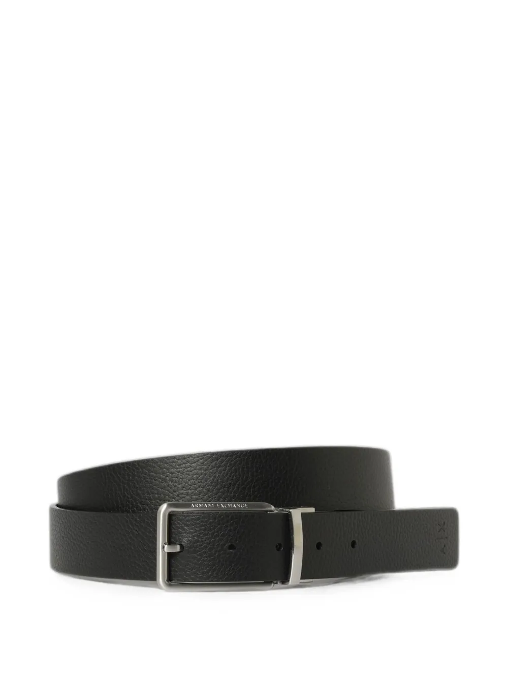 Emporio Armani reversible leather belt - Nero