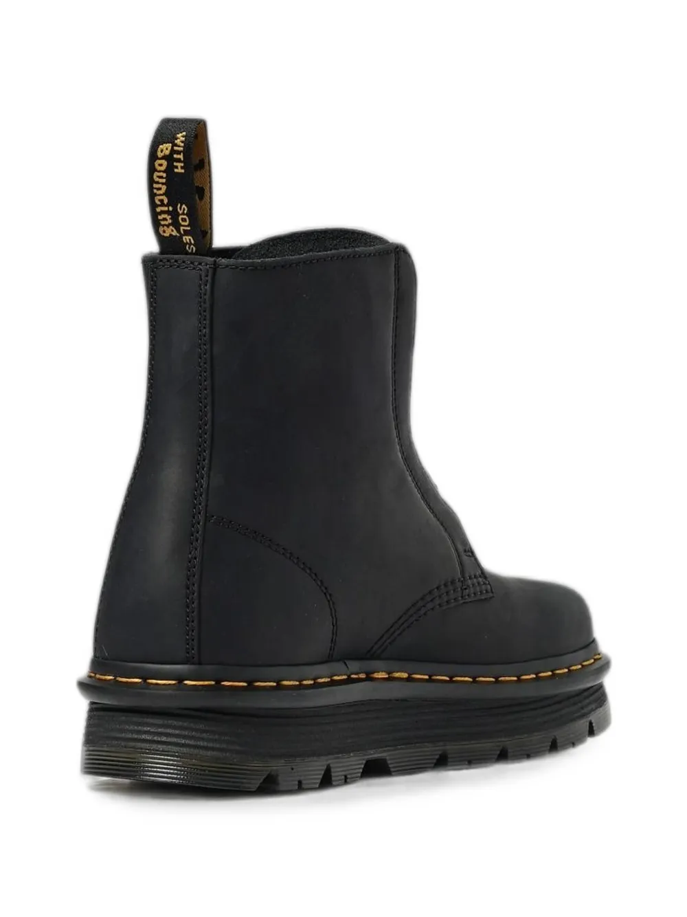 Dr. Martens Zebzag Laceless leather ankle boots Zwart