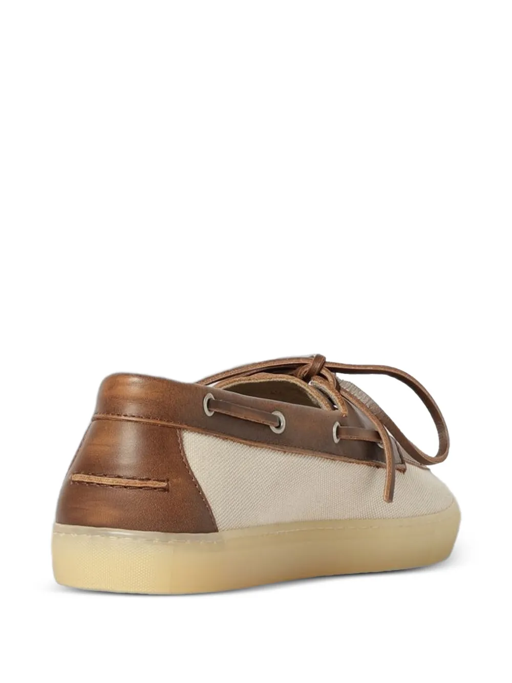 Copenhagen Bootschoenen met leren afwerking Beige